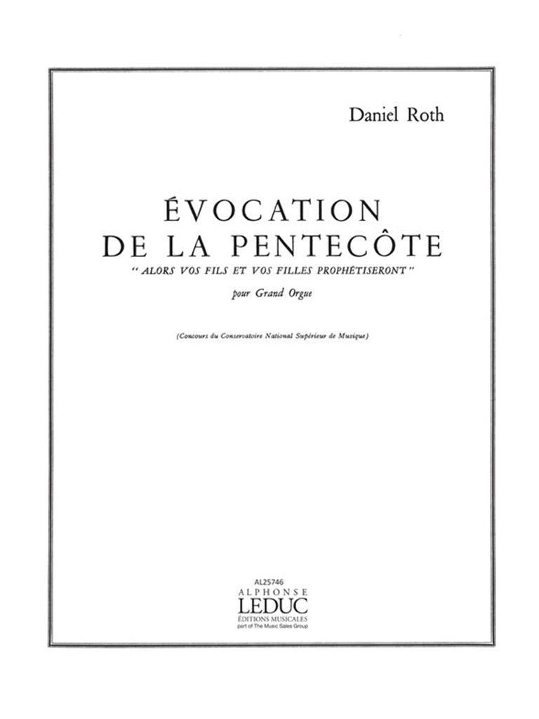 Evocation De La Pentecote